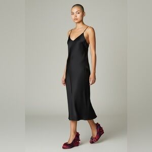 Tory Burch Elmira Pixie Floral Print Satin Wedges